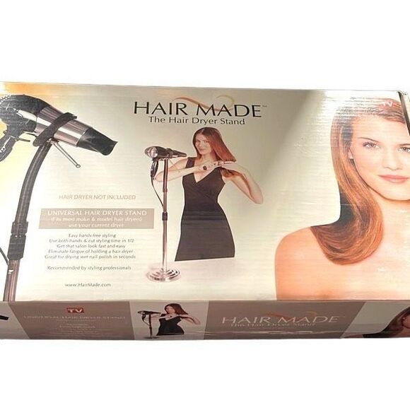 Hair Made Other - Hair Made The Hair Dryer Stand HM-101 Poseable Universal For All Hair Dryer Bran